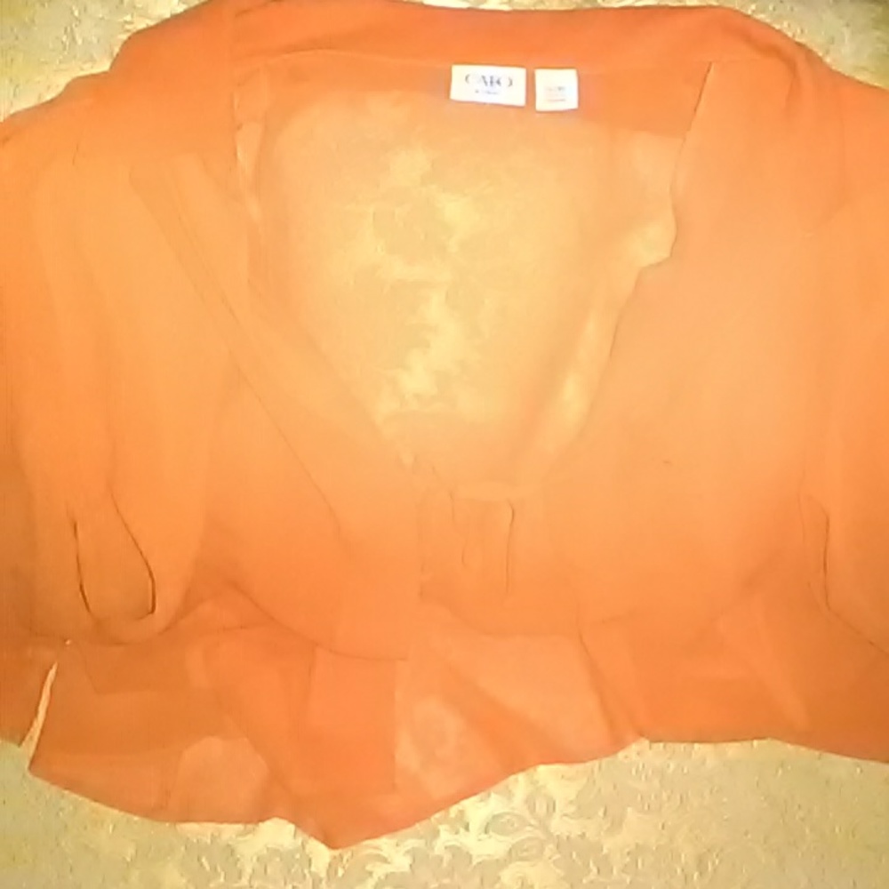 Sleeveless Shirt with see through long sleeve cover